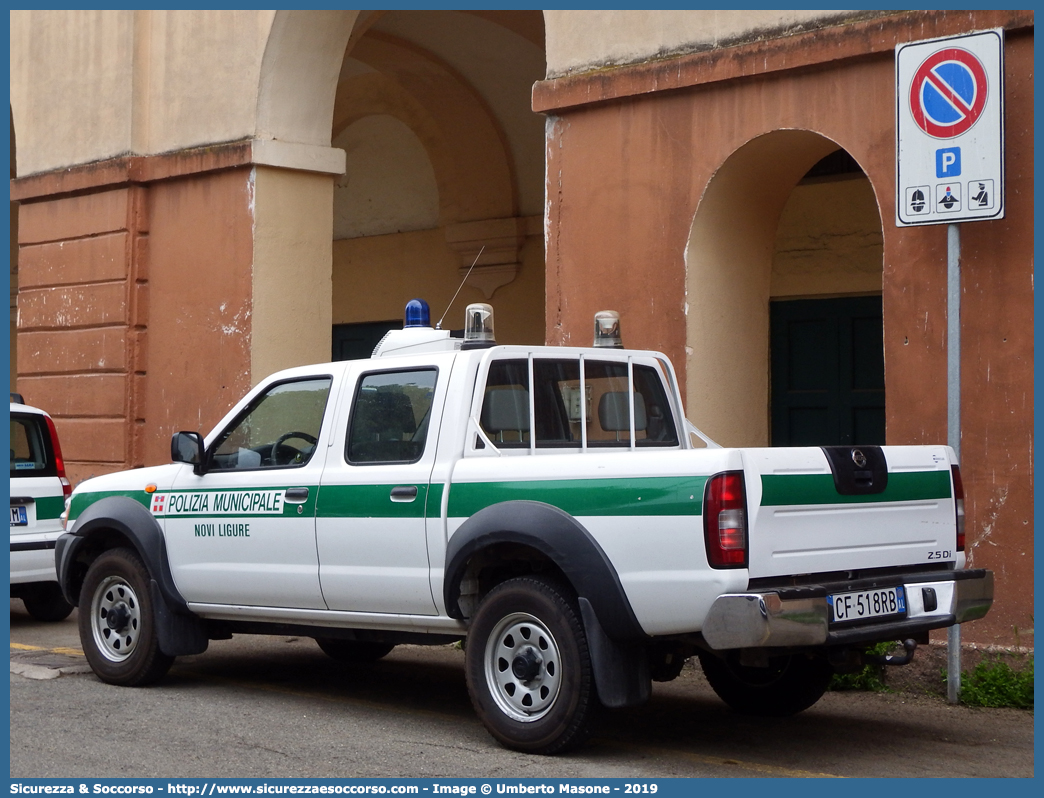 -
Polizia Municipale
Comune di Novi Ligure
Nissan Navara I serie restyling
Parole chiave: PL;P.L.;PM;P.M.;Polizia;Locale;Municipale;Novi Ligure;Nissan;Navara