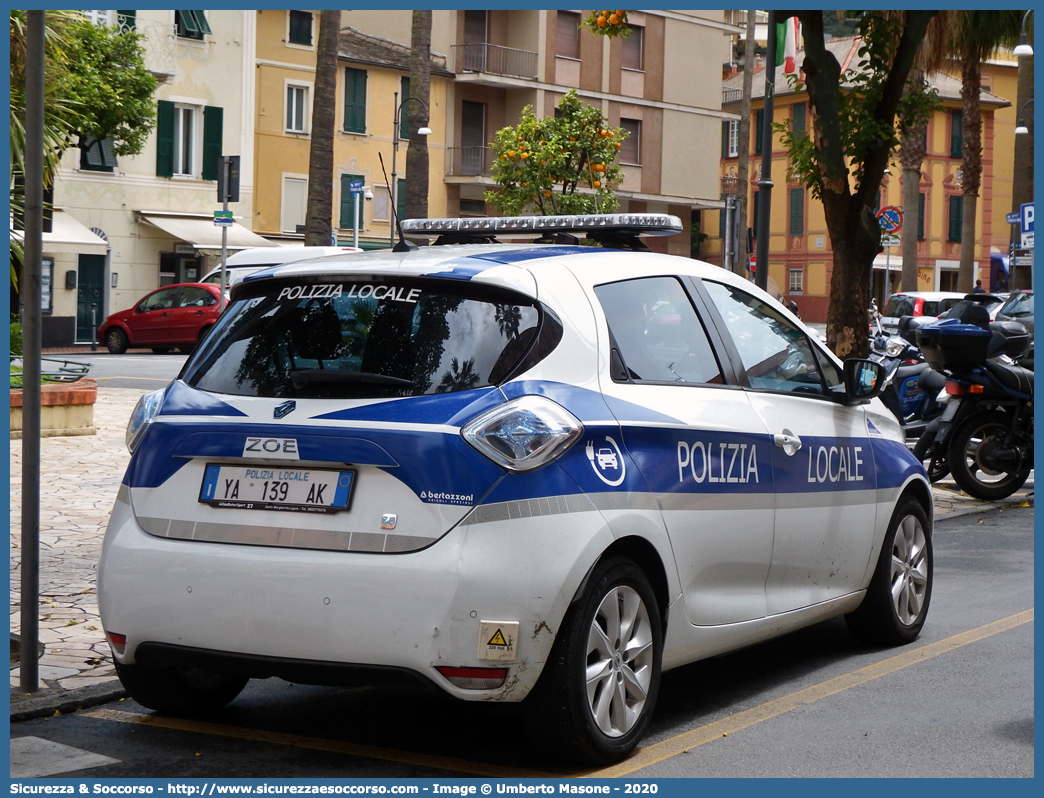 Polizia Locale YA139AK
Polizia Locale
Comune di Santa Margherita Ligure
Renault Zoe
Allestitore Bertazzoni S.r.l.
Parole chiave: Polizia;Locale;Munipale;Santa;Margherita;Ligure;Renault;Zoe;Bertazzoni;YA139AK;YA 139 AK