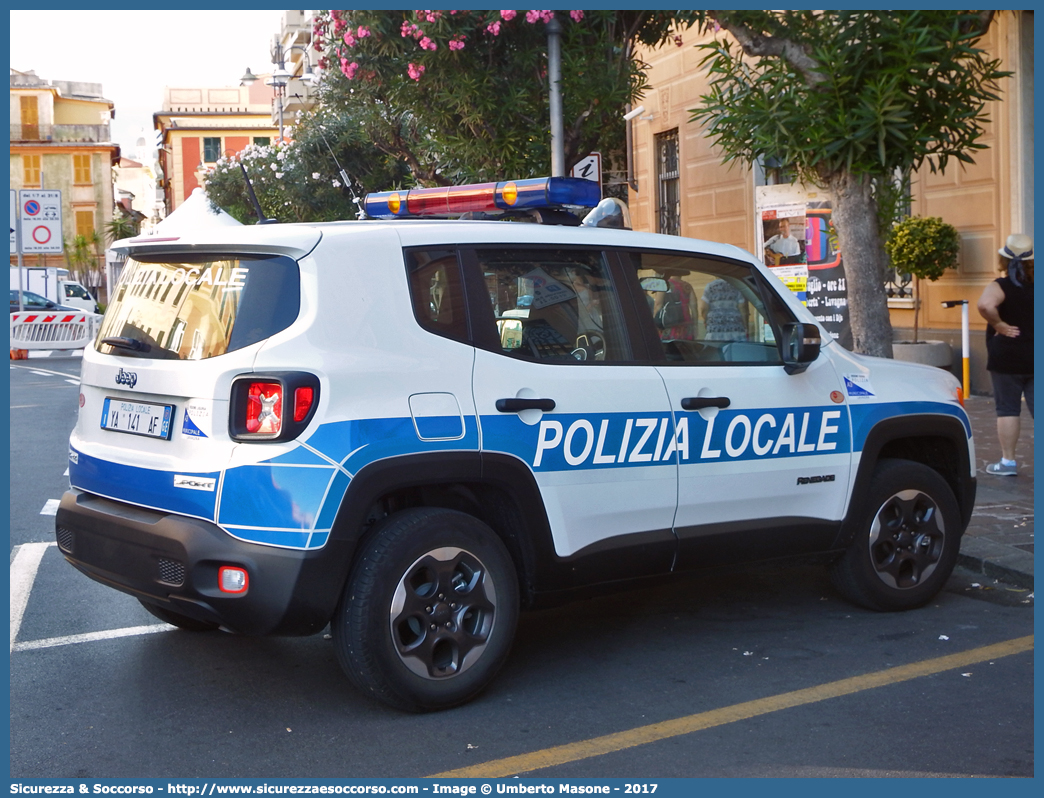 Polizia Locale YA141AF
Polizia Locale
Comune di Lavagna
Jeep Renegade I serie
Allestitore AVS S.a.s.
Parole chiave: Polizia;Locale;Municipale;Lavagna;Jeep;Renegade;AVS