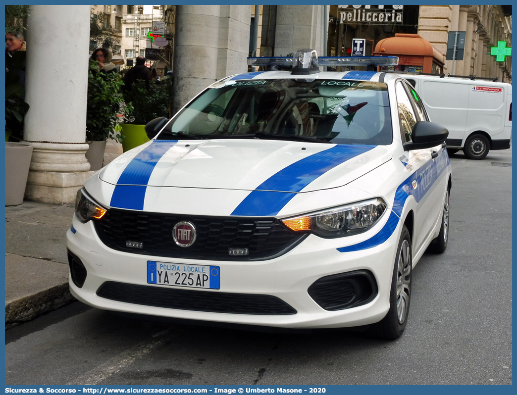 Polizia Locale YA225AP
Polizia Locale
Comune di Genova
Fiat Nuova Tipo 5 Porte
Parole chiave: Polizia;Locale;Municipale;Genova;Fiat;Tipo;5 Porte