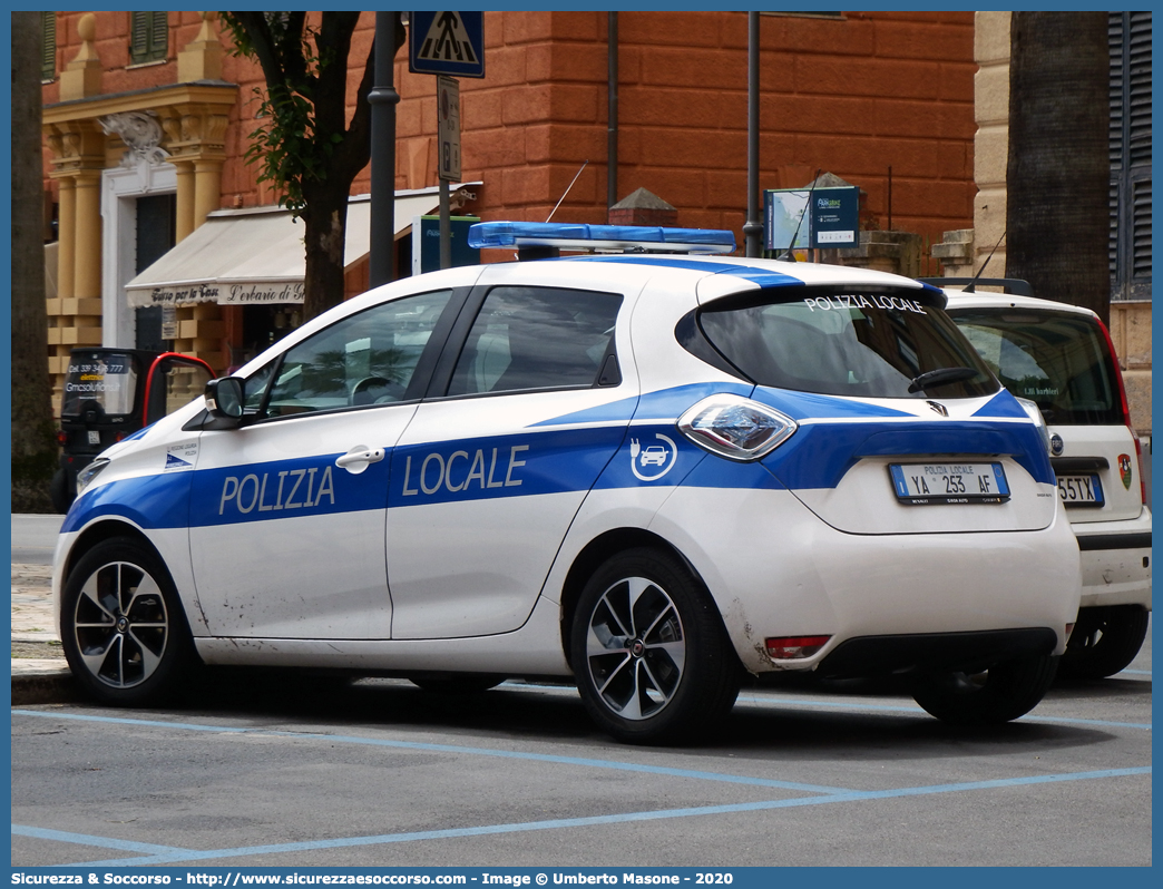 Polizia Locale YA253AF
Polizia Locale
Comune di Santa Margherita Ligure
Renault Zoe
Parole chiave: Polizia;Locale;Munipale;Santa;Margherita;Ligure;Renault;Zoe