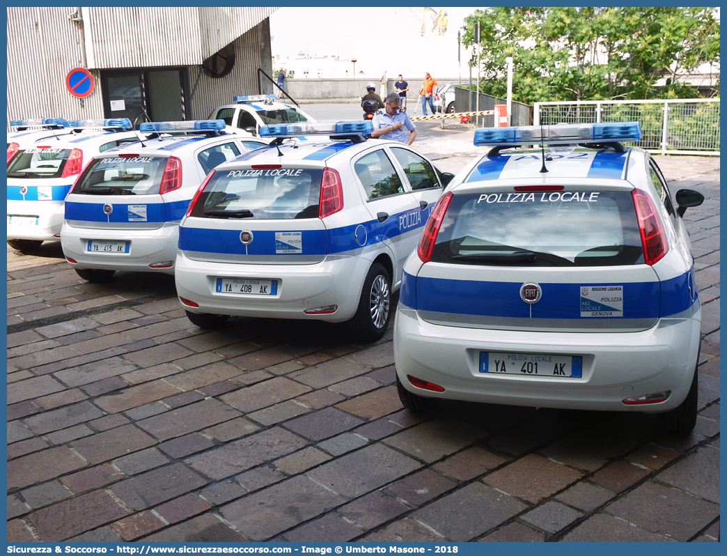 Polizia Locale YA401AK
Polizia Locale
Comune di Genova
Fiat Punto IV serie
Parole chiave: Polizia;Locale;Municipale;Genova;Fiat;Punto