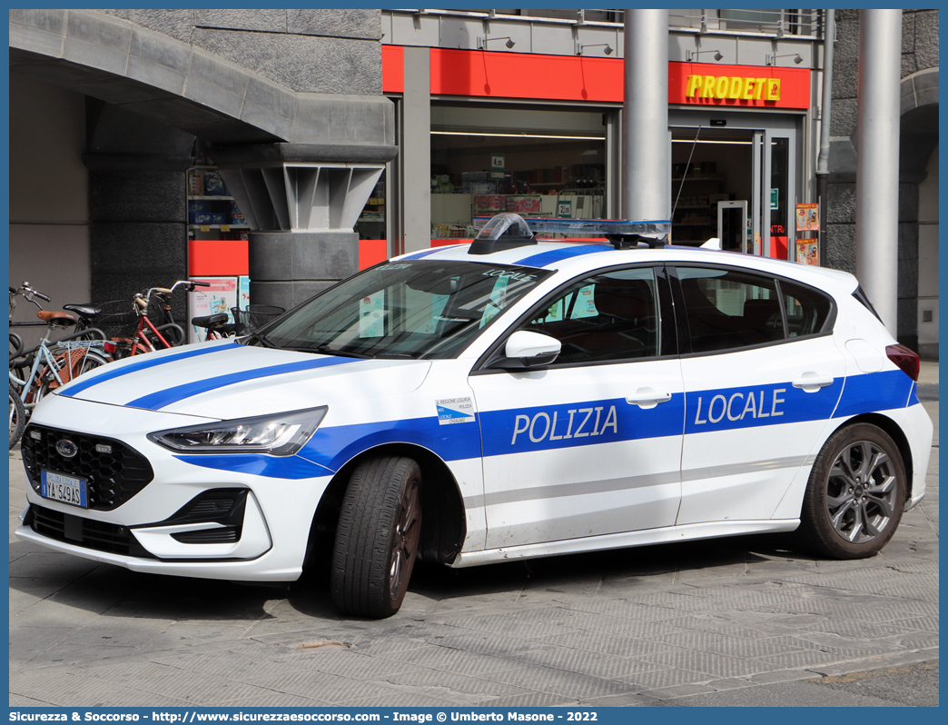 Polizia Locale YA549AS
Polizia Locale
Comune di Chiavari
Ford Focus IV serie restyling
Parole chiave: Polizia;Locale;Municipale;Chiavari;Ford;Focus