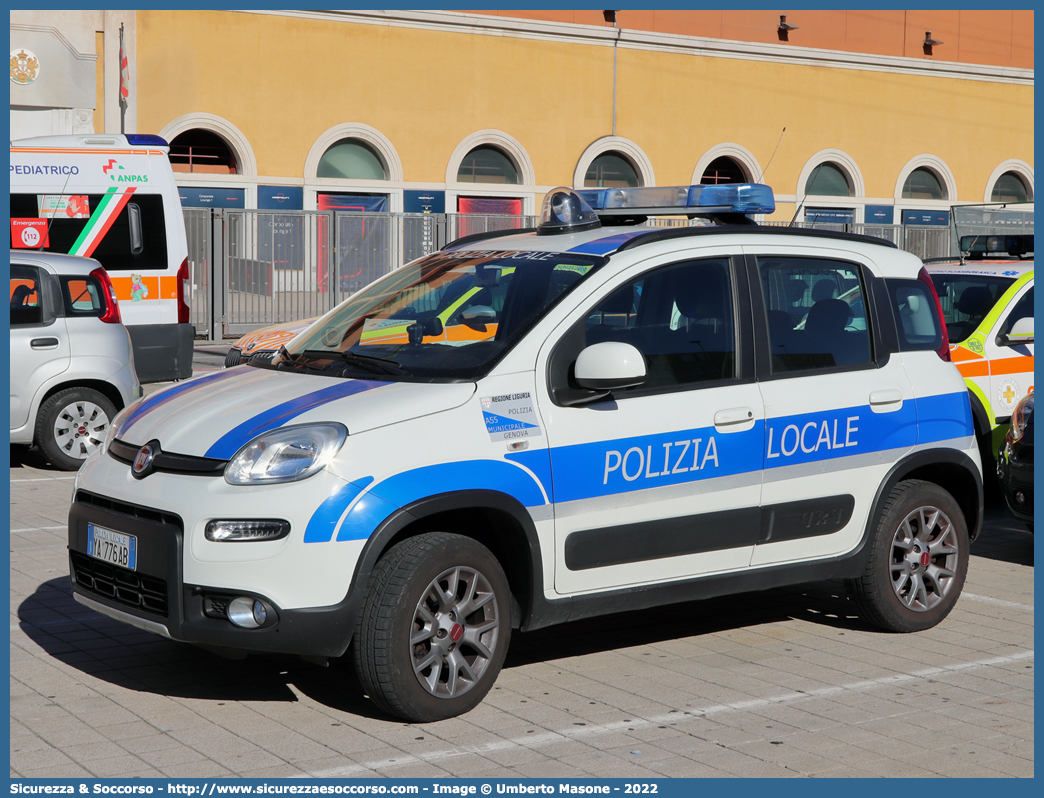 Polizia Locale YA776AB
Polizia Locale
Comune di Genova
Fiat Nuova Panda 4x4 II serie
Parole chiave: Polizia;Locale;Municipale;Genova;Fiat;Panda;4x4