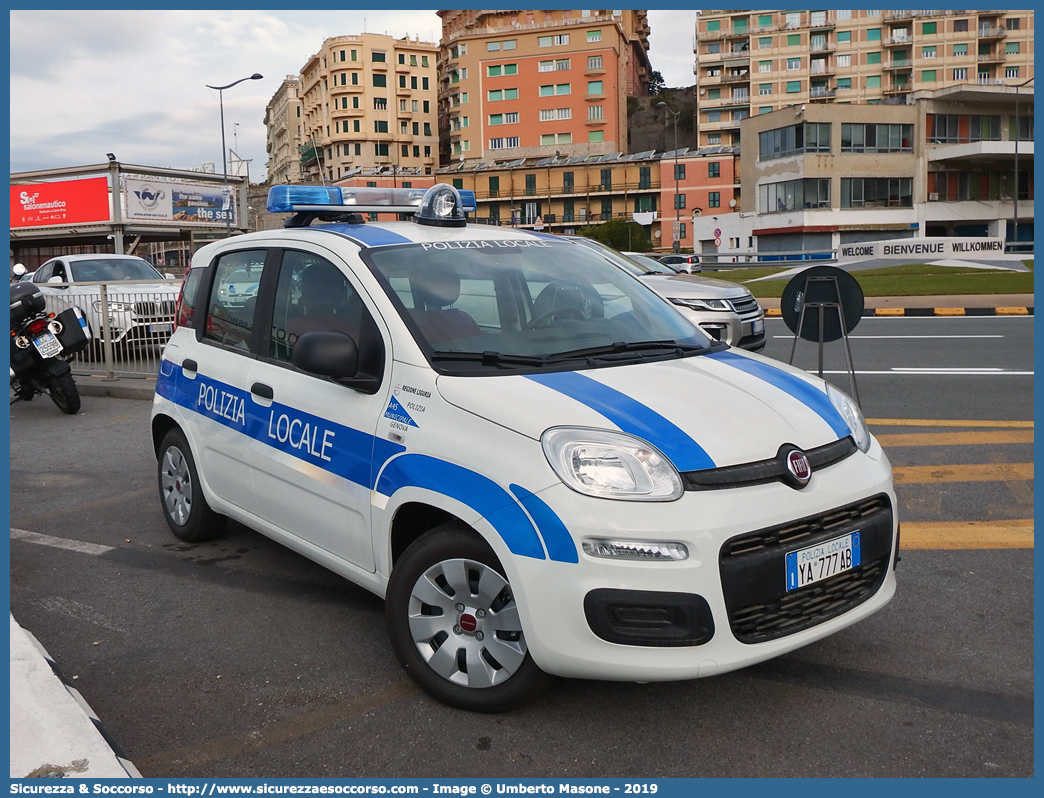 Polizia Locale YA777AB
Polizia Locale
Comune di Genova
Fiat Nuova Panda II serie
Parole chiave: Polizia;Locale;Municipale;Genova;Fiat;Panda