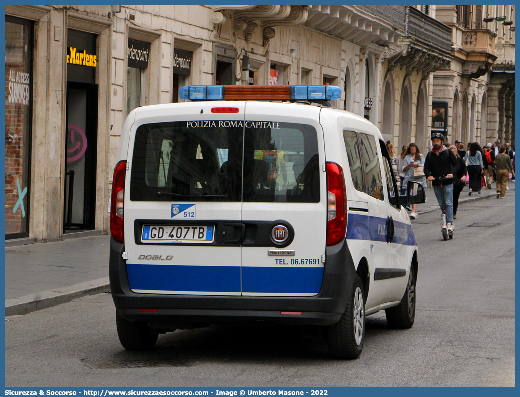 -
Polizia di Roma Capitale
Fiat Doblò II serie restyling
Allestitore Elevox S.r.l.
Parole chiave: PL;P.L.;PM;P.M.;Polizia;Locale;Municipale;Roma;Capitale;Fiat;Doblò;Elevox