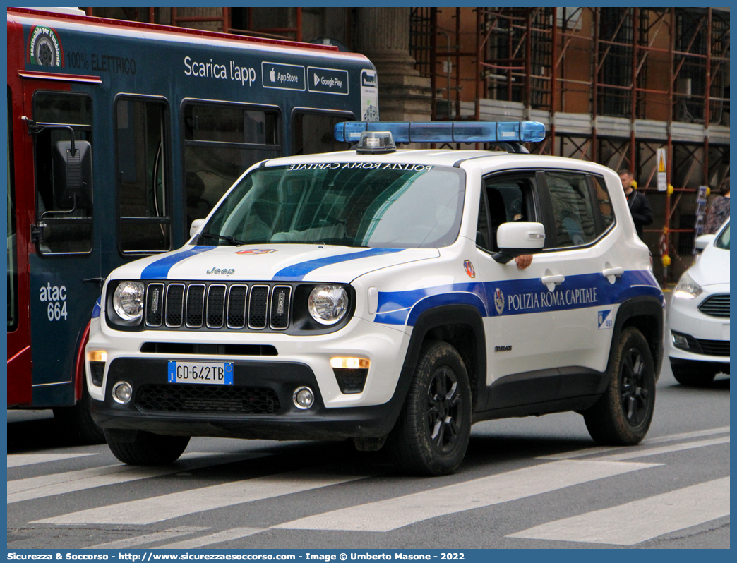 -
Polizia di Roma Capitale
Jeep Renegade I serie restyling
Allestitore Elevox S.r.l.
Parole chiave: PL;P.L.;PM;P.M.;Polizia;Locale;Municipale;Roma;Capitale;Jeep;Renegade;Elevox