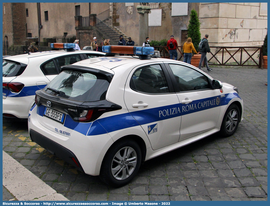 -
Polizia di Roma Capitale
Toyota Yaris Hybrid V serie
Allestitore Elevox S.r.l.
Parole chiave: PL;P.L.;PM;P.M.;Polizia;Locale;Municipale;Roma;Capitale;Toyota;Yaris;Hybrid;Elevox