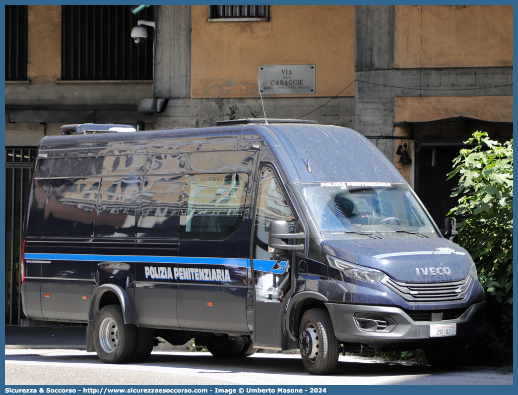 Polizia Penitenziaria 290AJ
Polizia Penitenziaria
Iveco Daily VI serie restyling
Allestitore Tekne S.r.l.
Parole chiave: PolPen;Pol.Pen.;AdiC;A.diC.;Agenti di Custodia;Polizia Penitenziaria;Iveco;Daily;Tekne