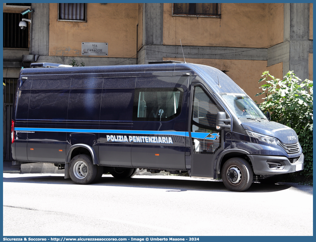 Polizia Penitenziaria 290AJ
Polizia Penitenziaria
Iveco Daily VI serie restyling
Allestitore Tekne S.r.l.
Parole chiave: PolPen;Pol.Pen.;AdiC;A.diC.;Agenti di Custodia;Polizia Penitenziaria;Iveco;Daily;Tekne