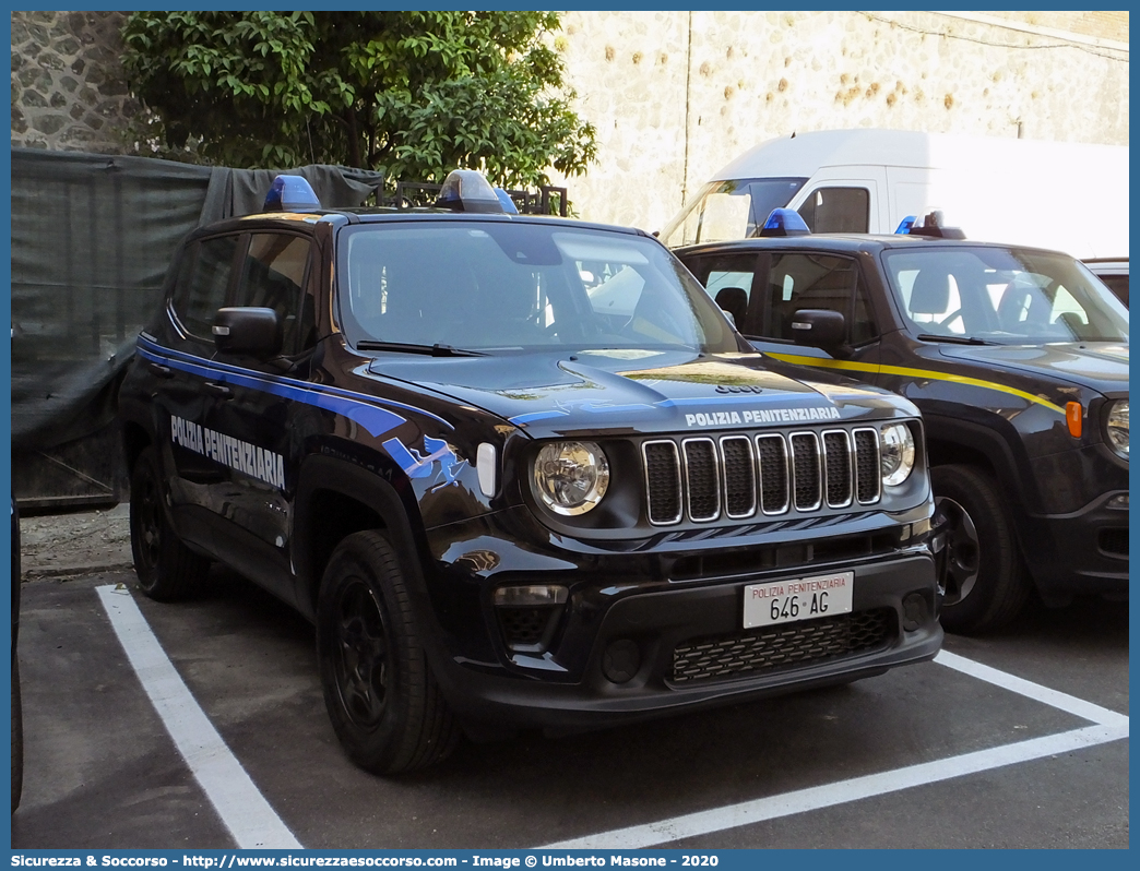 Polizia Penitenziaria 646AG
Polizia Penitenziaria
Nucleo Traduzioni e Piantonamenti
Jeep Renegade I serie restyling
Parole chiave: PP;P.P.;Pol.Pen;PolPen;AdiC;A.diC.;Agenti;di;Custodia;Polizia;Penitenziaria;Nucleo;Traduzioni;Piantonamenti;Jeep;Renegade