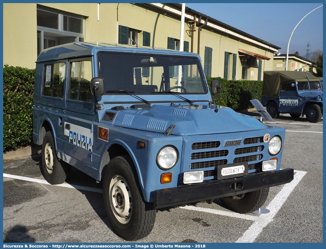 Polizia 61819
Polizia di Stato
Reparto Mobile
Fiat Nuova Campagnola HTL
Parole chiave: PS;P.S.;Polizia;Polizia di Stato;Reparto Mobile;Fiat;Campagnola