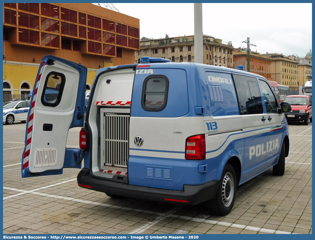 Polizia M4419
Polizia di Stato
Servizio Cinofili
Volkswagen Transporter T6
Allestitore BAI S.r.l.
Parole chiave: PS;P.S.;Polizia;di;Stato;Pubblica;Sicurezza;Servizio;Cinofili;Volkswagen;Transporter;T6;Bai