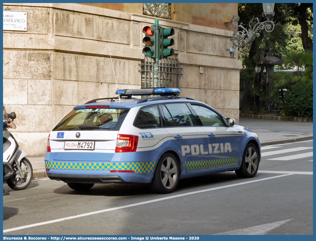 Polizia M4792
Polizia di Stato
Polizia Stradale
Skoda Octavia Wagon V serie
Allestitore Focaccia Group S.r.l.
Parole chiave: Polizia di Stato;Polizia;PS;Polizia Stradale;Skoda;Octavia;Focaccia