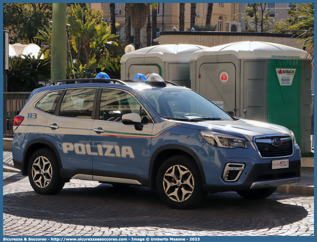 Polizia M7041
Polizia di Stato
Reparto Prevenzione Crimine
Subaru Forester E-Boxer
Allestitore Cita Seconda S.r.l.
Parole chiave: PS;P.S.;Polizia;di;Stato;Pubblica;Sicurezza;Reparto;Prevenzione;Crimine;Subaru;Forester;E-Boxer;Cita;Seconda