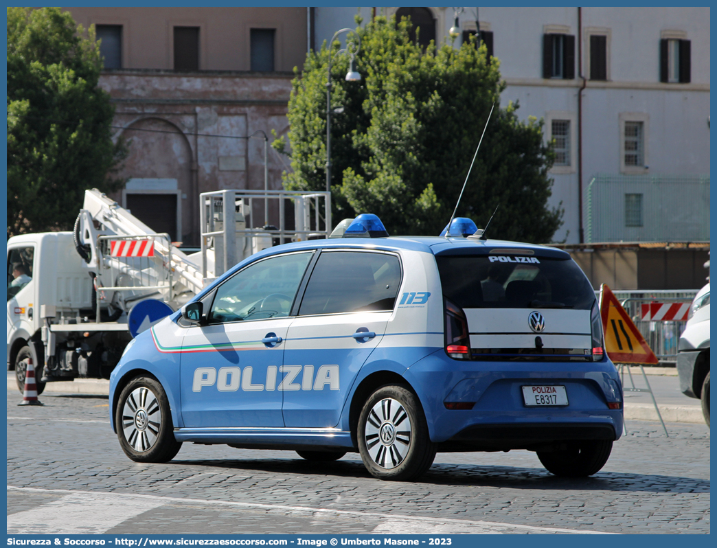 Polizia E8317
Polizia di Stato
Volkswagen e-Up
Allestitore Nuova Carrozzeria Torinese S.r.l
Parole chiave: P.S.;PS;Polizia;di;Stato;Volkswagen;e-Up;up;nct;nuova;carrozzeria;torinese