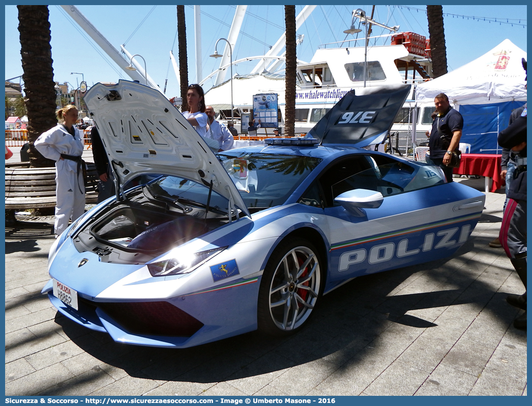 Polizia H8862
Polizia di Stato
Polizia Stradale
Lamborghini Huracán LP 610-4
Parole chiave: PS;P.S.;Polizia;di;Stato;Stradale;Lamborghini;Huracán;LP 610-4