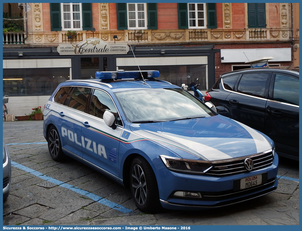 Polizia M0645
Polizia di Stato
Polizia Stradale
Società Autostrada Ligure Toscana
Volkswagen Passat Variant VI serie
Parole chiave: Polizia di Stato;Polizia Stradale;S.A.L.T.;SALT;Società Autostrada Ligure Toscana;Volkswagen;Passat;Variant