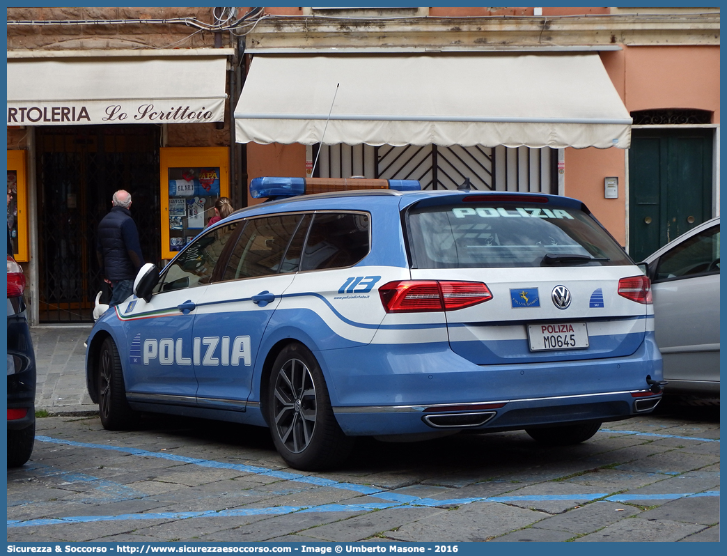 Polizia M0645
Polizia di Stato
Polizia Stradale
Società Autostrada Ligure Toscana
Volkswagen Passat Variant VI serie
Parole chiave: Polizia di Stato;Polizia Stradale;S.A.L.T.;SALT;Società Autostrada Ligure Toscana;Volkswagen;Passat;Variant