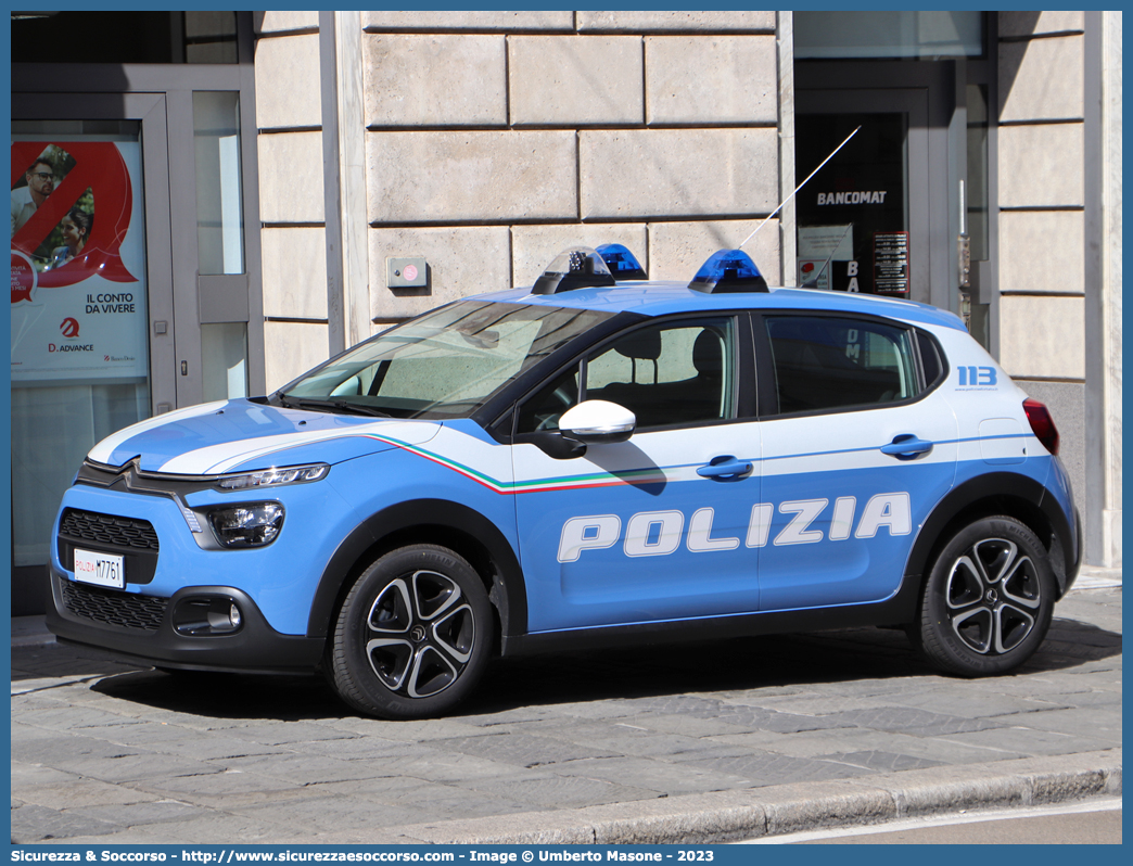 Polizia M7761
Polizia di Stato
Citroen C3 III serie restyling
Parole chiave: PS;P.S.;Polizia;di;Stato;Pubblica;Sicurezza;Citroen;C3