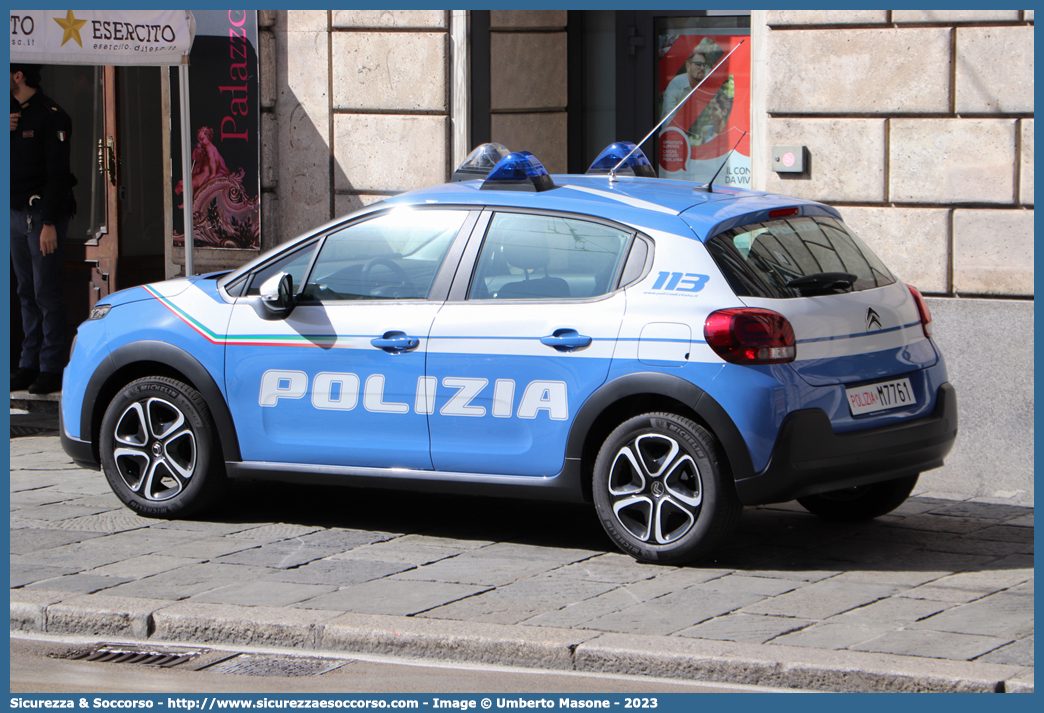 Polizia M7761
Polizia di Stato
Citroen C3 III serie restyling
Parole chiave: PS;P.S.;Polizia;di;Stato;Pubblica;Sicurezza;Citroen;C3