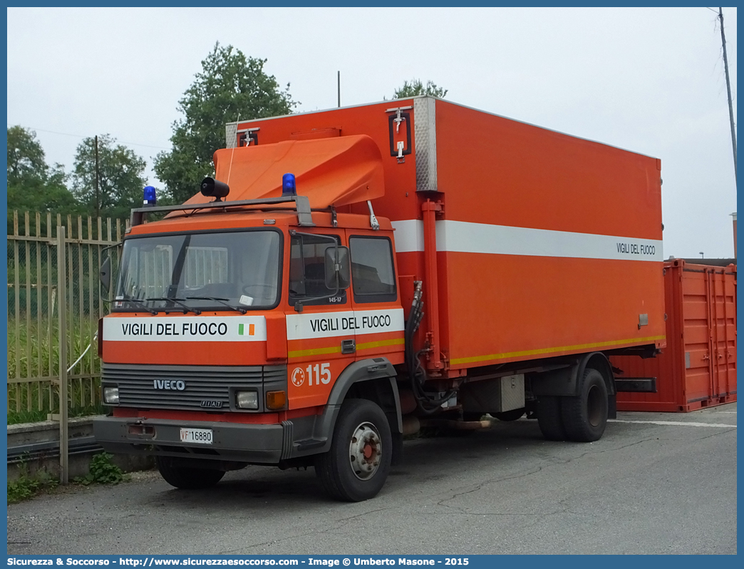 VF 16880
Corpo Nazionale Vigili del Fuoco
Iveco 145-17
(variante)
Parole chiave: VF;V.F.;VVF;V.V.F.;Corpo;Nazionale;Vigili del Fuoco;Vigili;Fuoco;Iveco;145-17