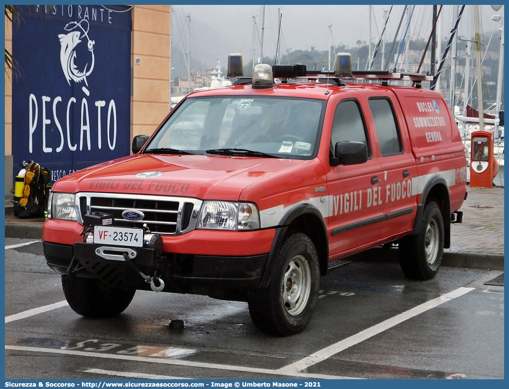 VF 23574
Corpo Nazionale Vigili del Fuoco
Nucleo Soccorso Subacqueo e Acquatico
Ford Ranger I serie restyling
Parole chiave: Corpo;Nazionale;Vigili del Fuoco;Vigili;Fuoco;Ford;Ranger;NSSA;N.S.S.A.;Soccorso;Subacqueo;Acquatico;Sommozzatori;Subacquei