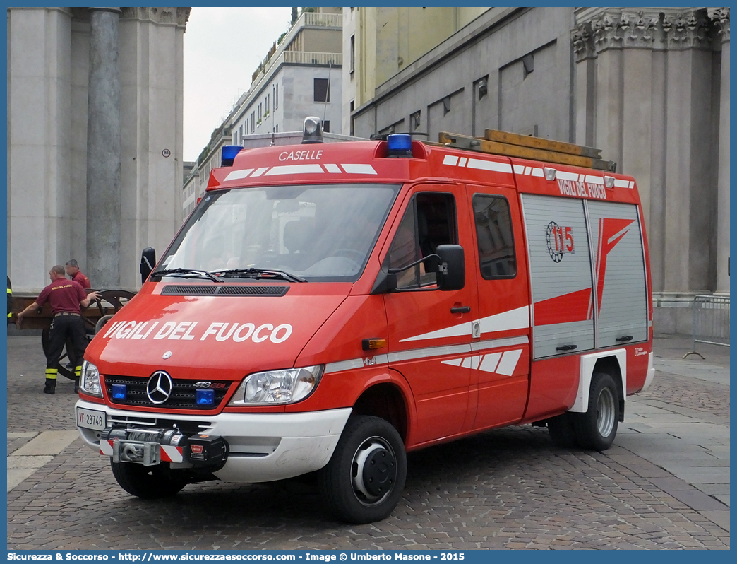 VF 23748
Corpo Nazionale Vigili del Fuoco
Mercedes Benz Sprinter 413 4x4 I serie restyling
Allestitore Kofler Fahrzeugbau S.n.c.
Parole chiave: Corpo;Nazionale;Vigili del Fuoco;Vigili;Fuoco;Polisoccorso;Mercedes Benz;Sprinter;413;Kofler;Fahrzeugbau