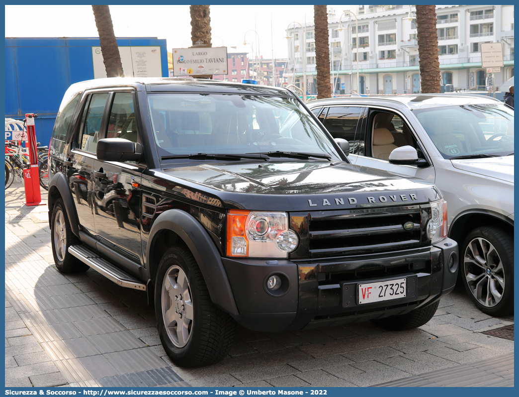 VF 27325
Corpo Nazionale Vigili del Fuoco
Land Rover Discovery 3
Parole chiave: VF;VVF;V.F.;V.V.F.;Corpo;Nazionale;Vigili del Fuoco;Vigili;Fuoco;Land Rover;Discovery