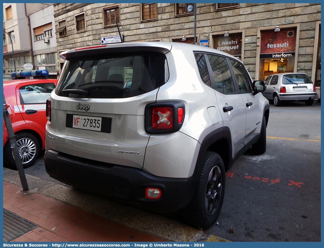 VF 27835
Corpo Nazionale Vigili del Fuoco
Jeep Renegade I serie
Parole chiave: VVF;V.V.F.;Corpo;Nazionale;Vigili;del;Fuoco;Jeep;Renegade