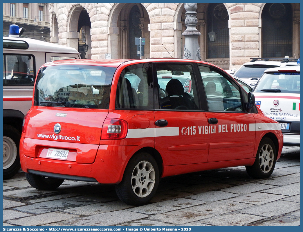 VF 28894
Corpo Nazionale Vigili del Fuoco
Fiat Multipla II serie
Parole chiave: VVF;V.V.F.;Corpo;Nazionale;Vigili;del;Fuoco;Fiat;Multipla