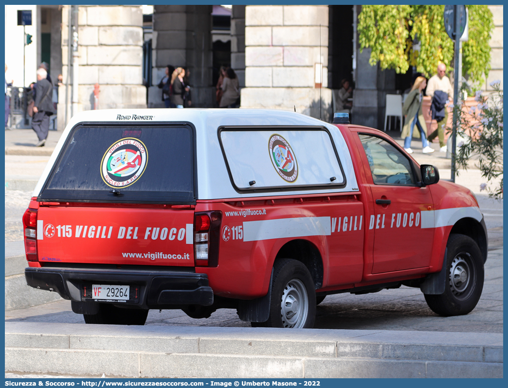 VF 29264
Corpo Nazionale Vigili del Fuoco
Nucleo Sistemi Aeromobili a Pilotaggio Remoto
Isuzu D-Max II serie restyling

Parole chiave: VVF;V.V.F;Corpo;Nazionale;Vigili;del;Fuoco;Isuzu;D-Max;SAPR;Sistemi;Aeromobili;Pilotaggio;Remoto