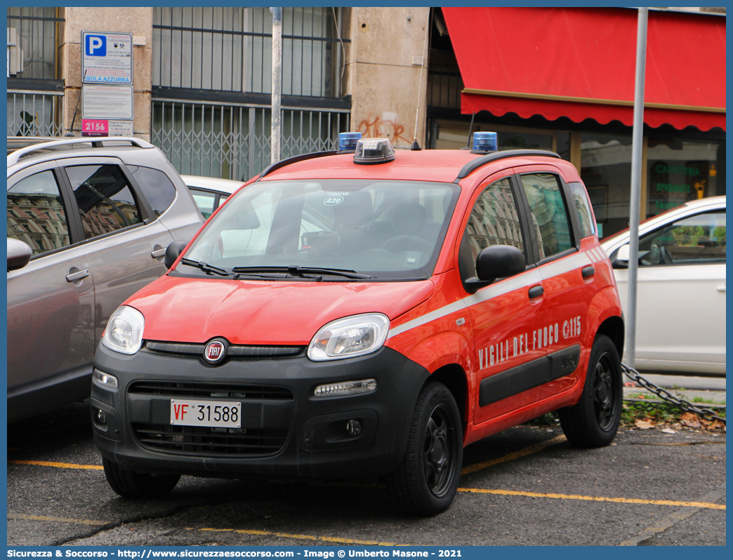 VF 31588
Corpo Nazionale Vigili del Fuoco
Fiat Nuova Panda 4x4 II serie restyling
Allestitore Elevox S.r.l.
(II fornitura)
Parole chiave: VVF;V.V.F.;Corpo;Nazionale;Vigili;del;Fuoco;Fiat;Nuova;Panda;4x4;Elevox