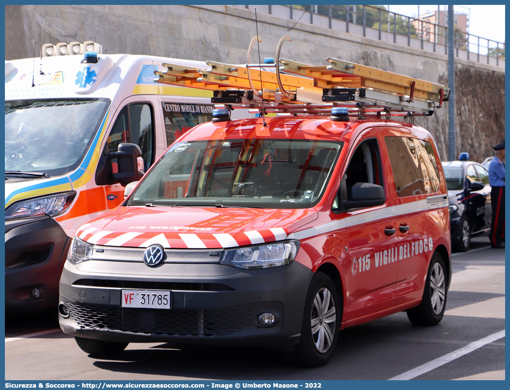 VF 31785
Corpo Nazionale Vigili del Fuoco
Volkswagen Caddy VI serie
Parole chiave: Corpo;Nazionale;Vigili del Fuoco;Vigili;Fuoco;Polisoccorso;Volkswagen;Caddy