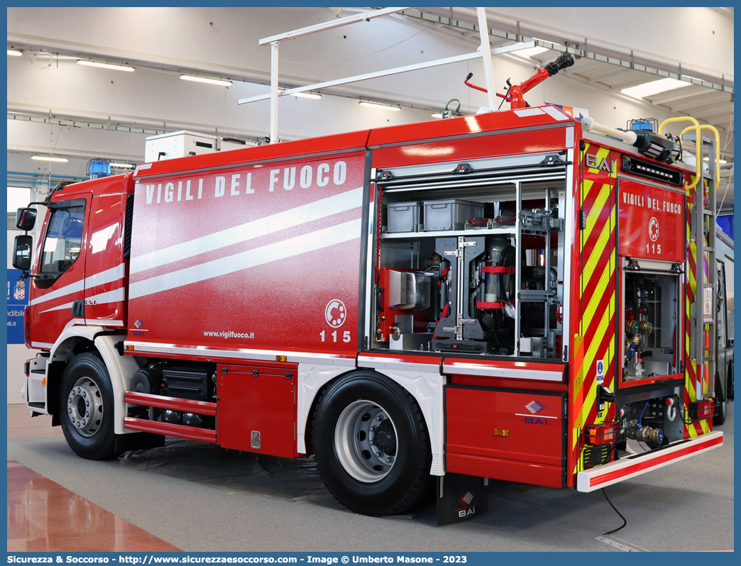 -
Corpo Nazionale Vigili del Fuoco
Volvo FE320 V serie
Allestitore BAI S.r.l.
Parole chiave: VVF;V.V.F;Corpo;Nazionale;Vigili;del;Fuoco;ABP;A.B.P.;AutoBottePompa;AutoBotte;Volvo;FE320;Bai