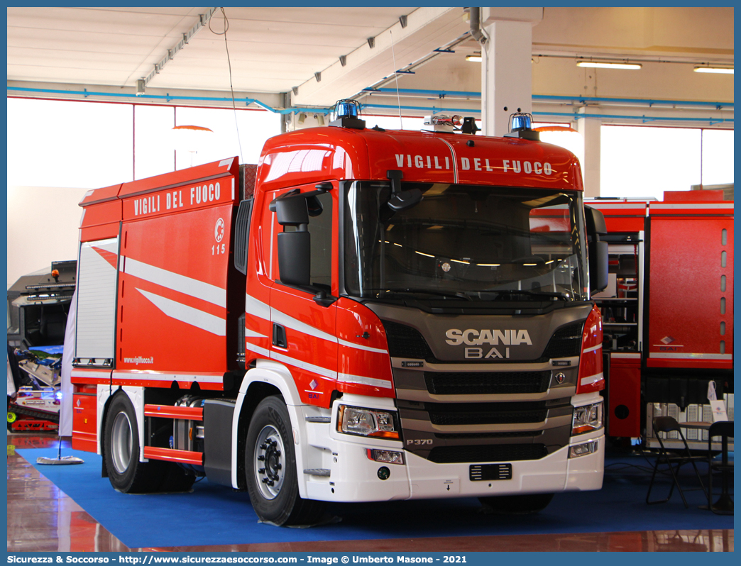 -
Corpo Nazionale Vigili del Fuoco
Scania P370
Allestitore BAI S.r.l.
Parole chiave: VVF;V.V.F.;Corpo;Nazionale;Vigili;del;Fuoco;ABP;A.B.P.;AutoBottePompa;AutoBotte;Scania;P370