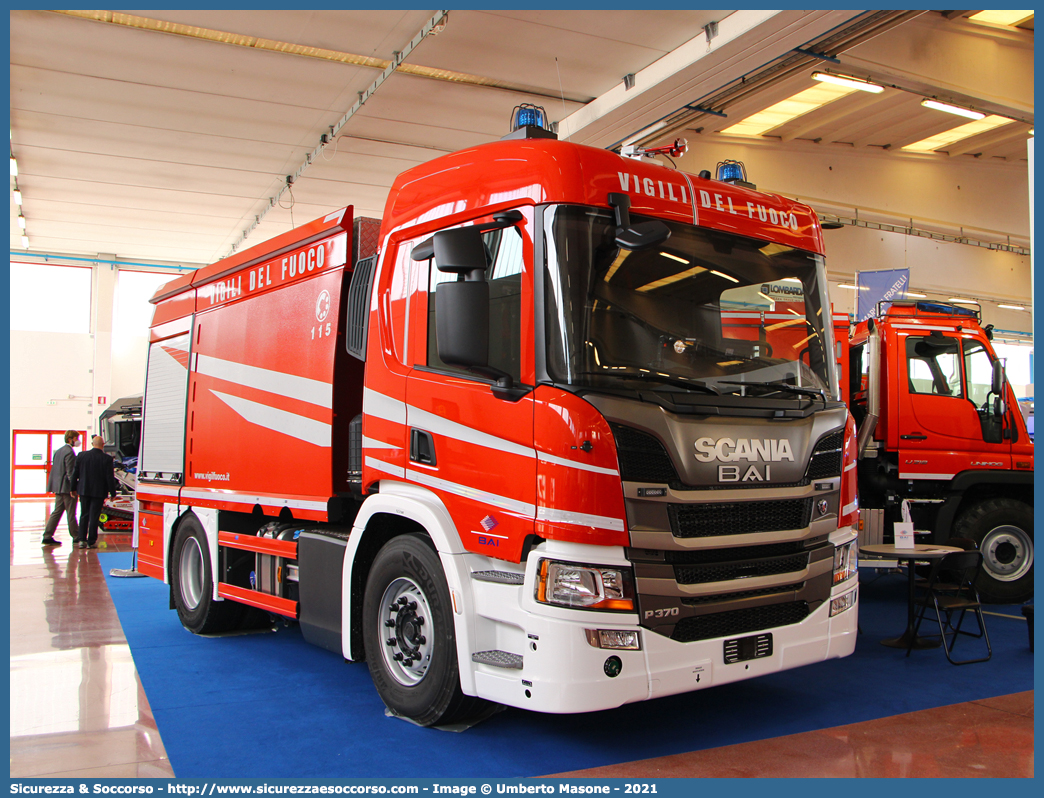 -
Corpo Nazionale Vigili del Fuoco
Scania P370
Allestitore BAI S.r.l.
Parole chiave: VVF;V.V.F.;Corpo;Nazionale;Vigili;del;Fuoco;ABP;A.B.P.;AutoBottePompa;AutoBotte;Scania;P370