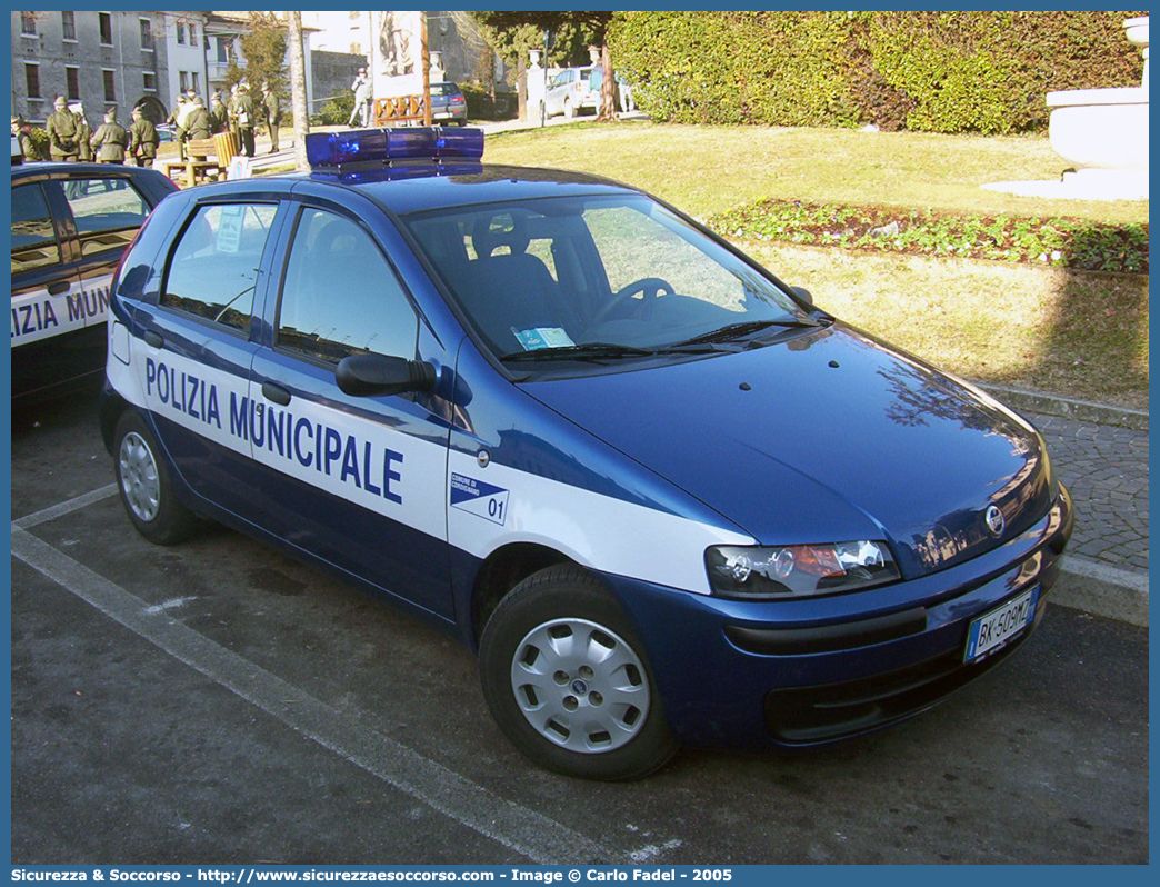 -
Polizia Municipale
Comune di Cordignano
Fiat Punto II serie
Parole chiave: PL;P.L.;PM;P.M.;Polizia;Locale;Municipale;Cordignano;Fiat;Punto