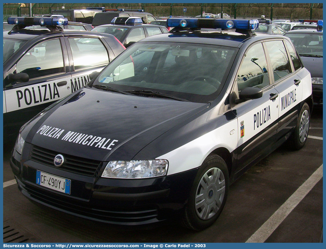 -
Polizia Municipale
Comune di Casier
Fiat Stilo I serie
Parole chiave: PL;P.L.;PM;P.M.;Polizia;Locale;Municipale;Casier;Fiat;Stilo