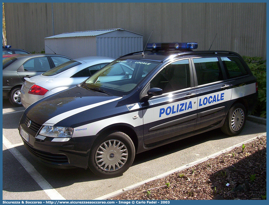 -
Polizia Locale
Comune di Mirano
Fiat Stilo MultiWagon I serie
Allestitore Bertazzoni S.r.l.
Parole chiave: PL;P.L.;PM;P.M.;Polizia;Locale;Municipale;Fiat;Stilo;Multiwagon;Bertazzoni