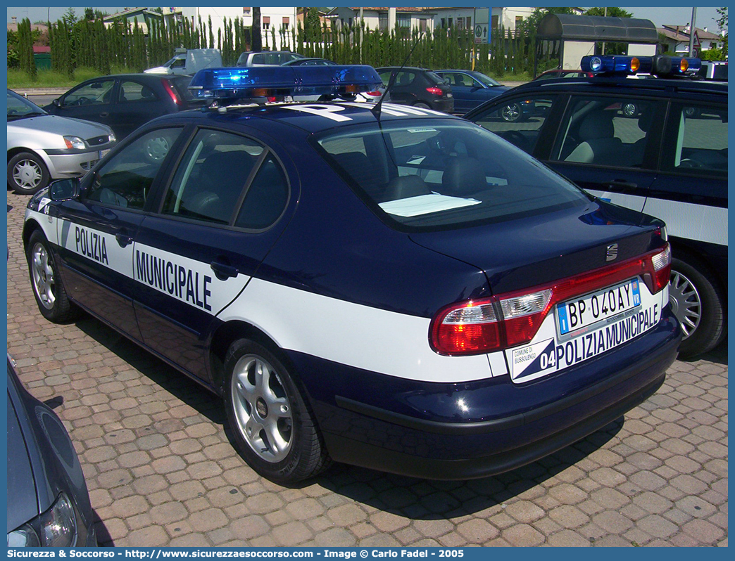 -
Polizia Municipale
Comune di Bussolengo
Seat Toledo II serie
Parole chiave: PL;PM;P.L.;P.M.;Polizia;Locale;Municipale;Bussolengo;Seat;Toledo