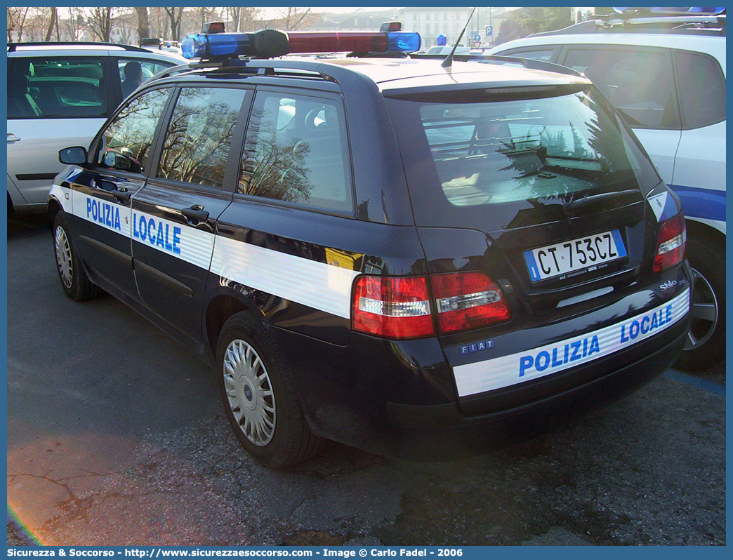 -
Polizia Locale
Comune di San Donà di Piave
Fiat Stilo MultiWagon I serie
Parole chiave: PL;PM;P.L.;P.M.;Polizia;Locale;Municipale;San Donà di Piave;Fiat;Stilo;MultiWagon