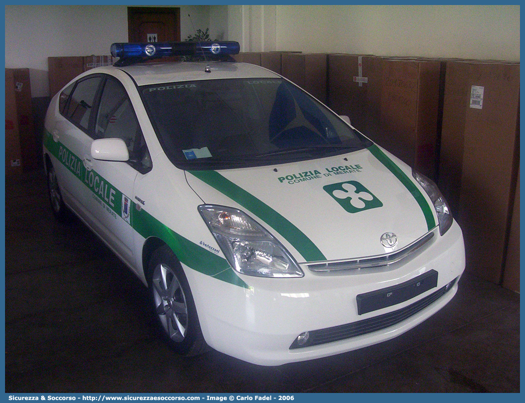 -
Polizia Locale
Comune di Merate
Toyota Prius II serie
Allestitore Bertazzoni S.r.l.
Parole chiave: PL;P.L.;PM;P.M.;Polizia;Locale;Municipale;Merate;Toyota;Prius;Bertazzoni