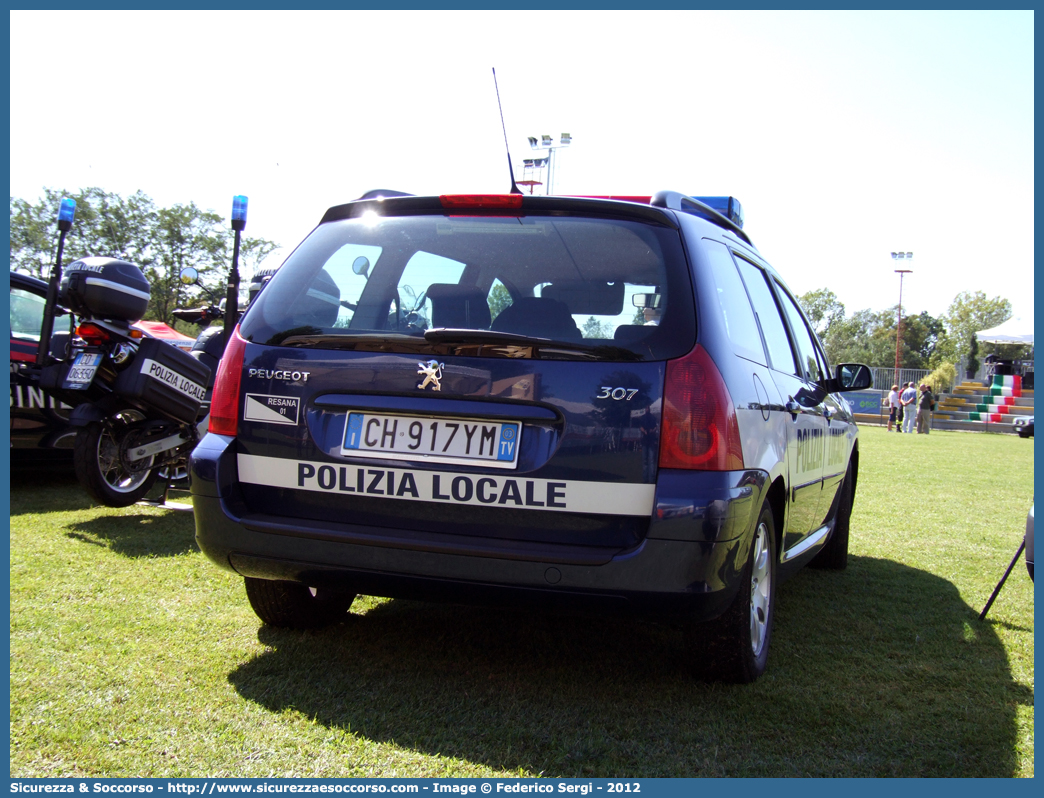 -
Polizia Locale
Comune di Resana
Peugeot 307 Station Wagon II serie
Parole chiave: PL;P.L.;PM;P.M.;Polizia;Locale;Municipale;Resana;Peugeot;307;Station;Wagon