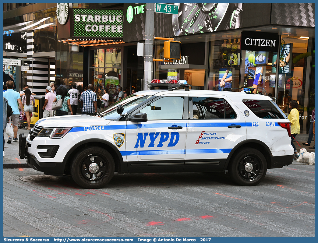 5031
United States of America
New York Police Department
Critical Response Command
Ford Explorer V generation
Parole chiave: USA;U.S.A.;United;States;of;America;NYPD;N.Y.P.D.;New;York;Police;Department;CRC;C.R.C.;Critical;Response;Command;Ford;Explorer