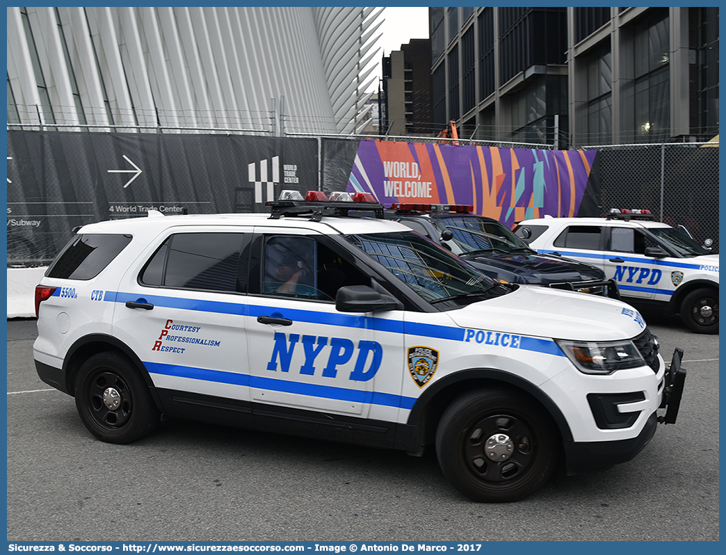 5500
United States of America
New York Police Department
Counter Terrorism Bureau
Ford Explorer V generation
Parole chiave: USA;U.S.A.;United;States;of;America;NYPD;N.Y.P.D.;New;York;Police;Department;CTB;C.T.B.;Counter;Terrorism;Bureau;Ford;Explorer