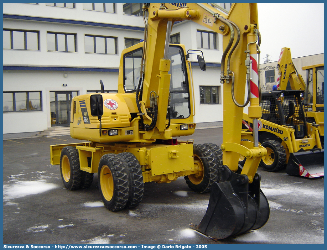 -
Croce Rossa Italiana
Servizio Emergenze
Komatsu PW 75R
Parole chiave: CRI;C.R.I.;Croce;Rossa;Italiana;Servizio;Emergenze;Komatsu;PW;75R