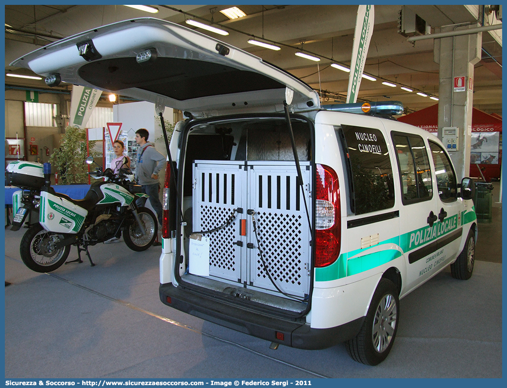 -
Polizia Locale
Comune di Milano
Fiat Doblò I serie restyling
Nucleo Cinofili
Parole chiave: PL;P.L.;PM;P.M.;Polizia;Locale;Municipale;Milano;Fiat;Doblò;Nucleo;Cinofili