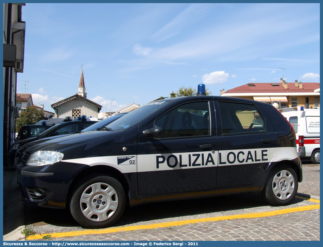 -
Polizia Locale
Consorzio Piave
Fiat Punto III serie
Parole chiave: PL;P.L.;PM;P.M.;Polizia;Locale;Municipale;Piave;Santa Lucia di Piave;Spresiano;Susegana;Vazzola;Fiat;Punto