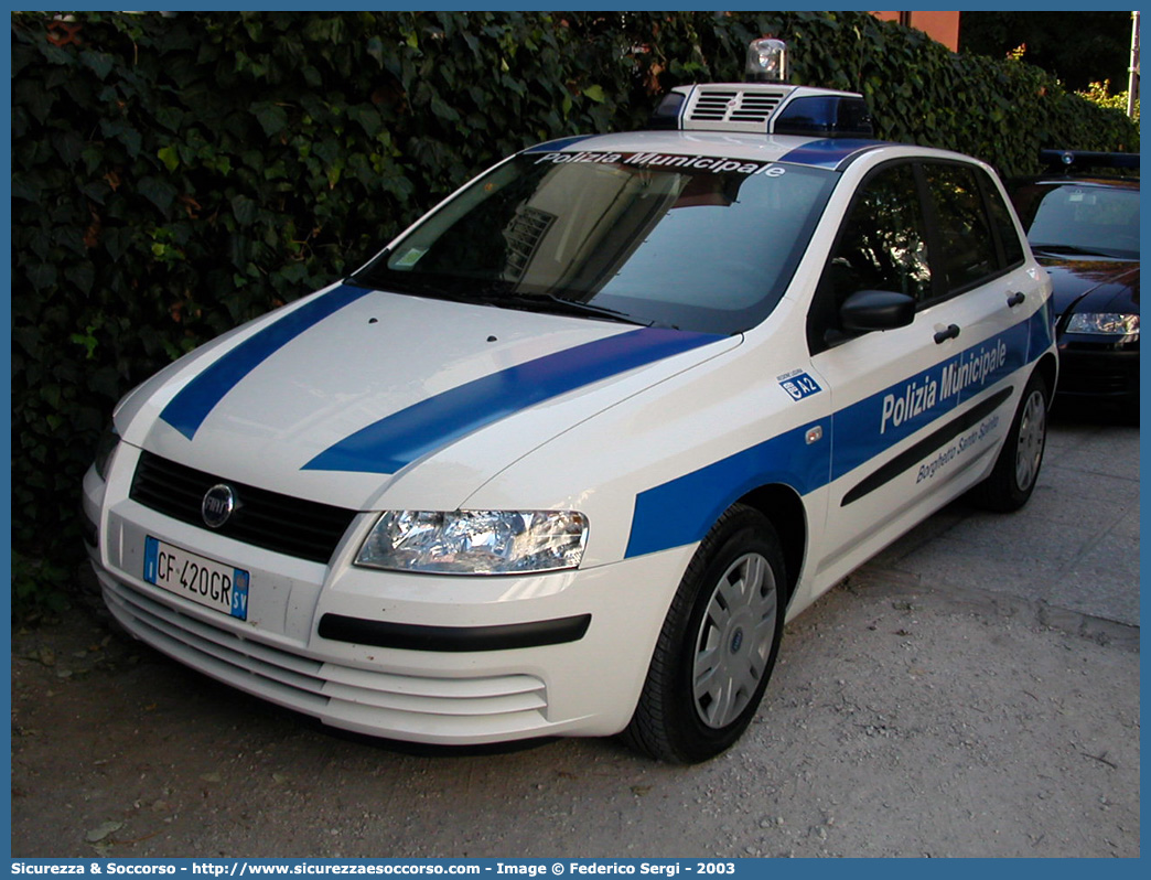 -
Polizia Municipale
Comune di Borghetto Santo Spirito
Fiat Stilo I serie
Parole chiave: PL;P.L.;PM;P.M.;Polizia;Locale;Municipale;Borghetto;Santo;Spirito;Fiat;Stilo